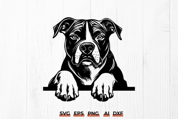 American Staffordshire Terrier SVG Dog Review