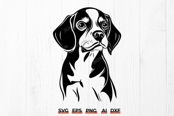 Beagle Dog Head SVG Design Review