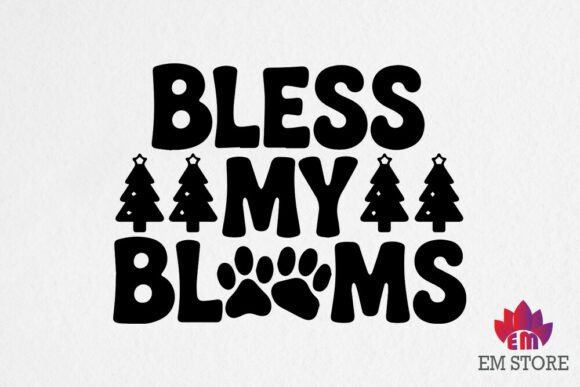 Bless My Blooms - Dog Christmas Svg Review