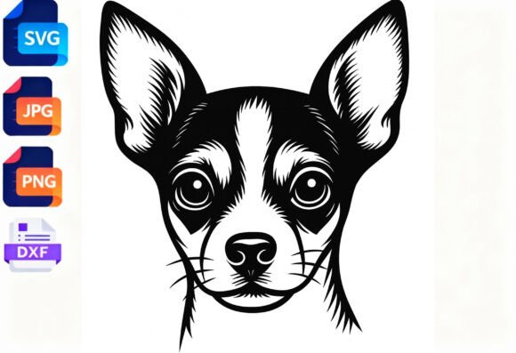 Chihuahua Dog Face SVG Cut File Review