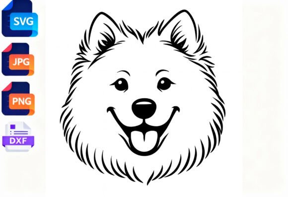 Cute Dog Face SVG PNG JPG DXF Review