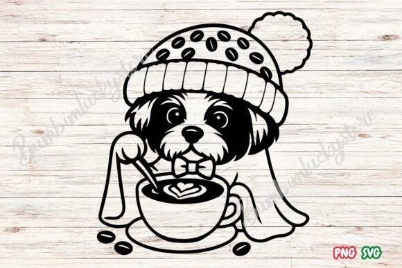 Dog Coffee Svg Review for Embroidery Projects