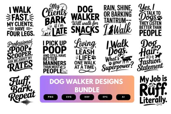Dog Walker SVG Bundle Review