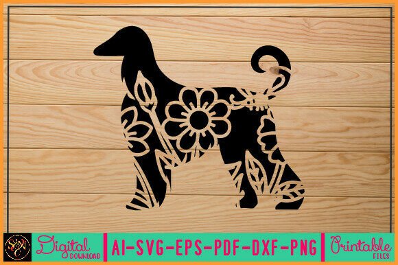Flower Dog Animal SVG Vector 14 Review