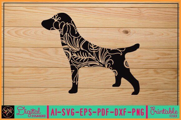 Flower Dog Animal SVG Vector 17 Review