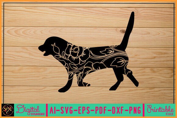 Flower Dog Animal SVG Vector 31 Review