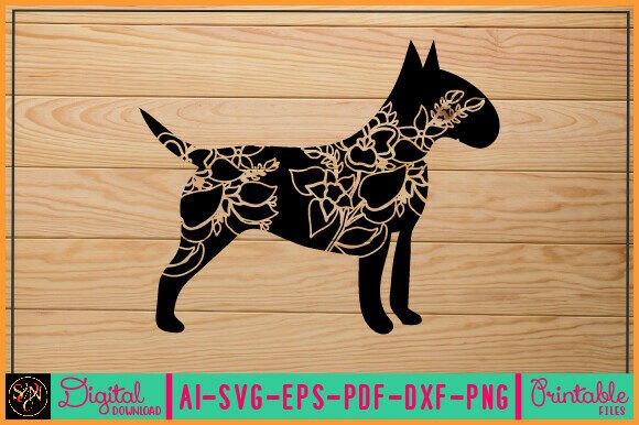 Flower Dog Animal SVG Vector 56 Review