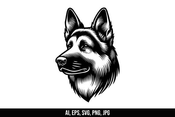 German Sharped Dog Vector SVG Review