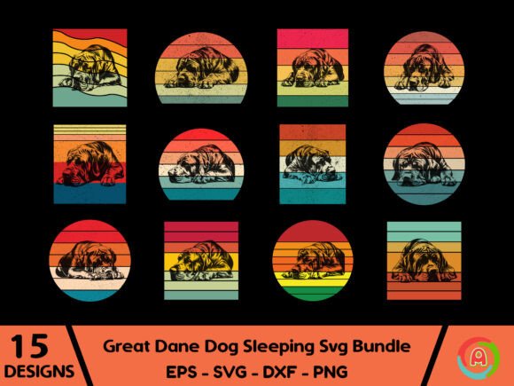 Great Dane Dog Sleeping Svg Bundle Review