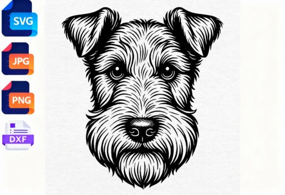 Schnauzer Dog Face Embroidery Design Review