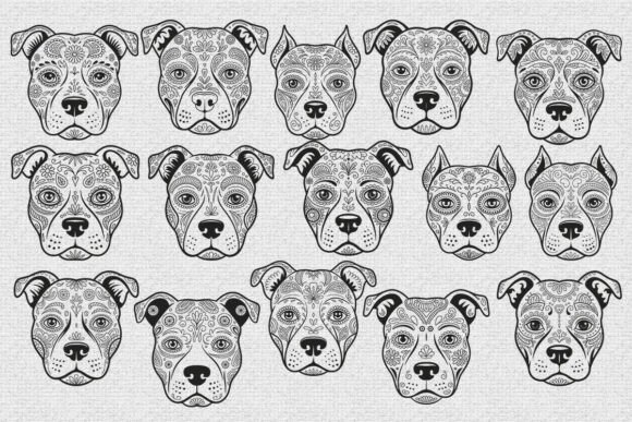 Sugar Dog Skull SVG Bundle Cutting File Review