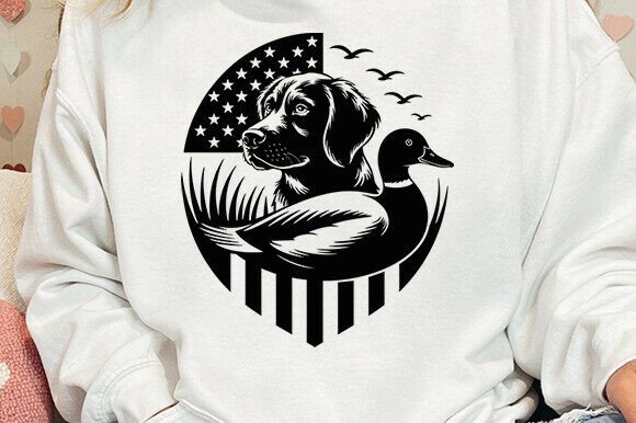 US Duck Hunting Svg for Embroidery Projects